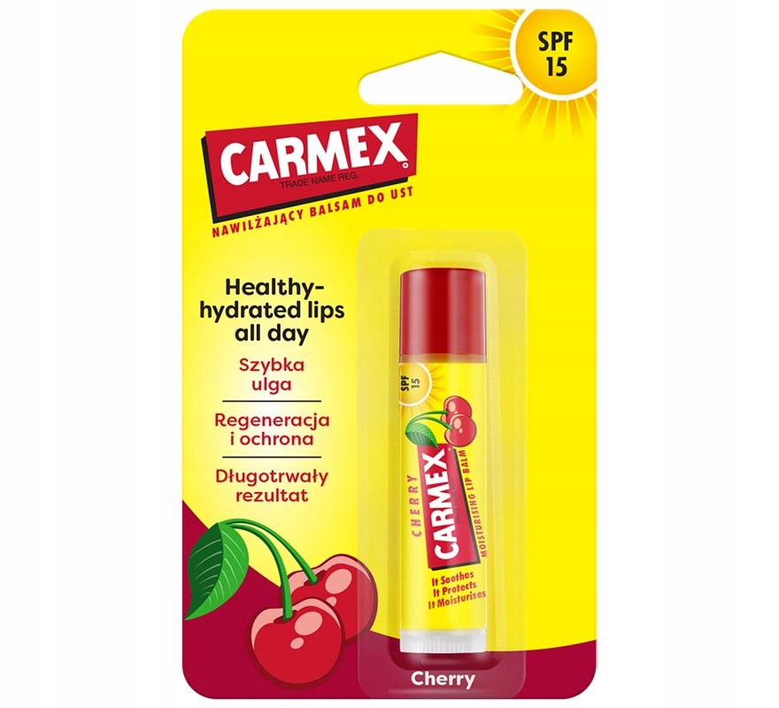 CARMEX tuhý balzam na pery 4,25g 'Cherry