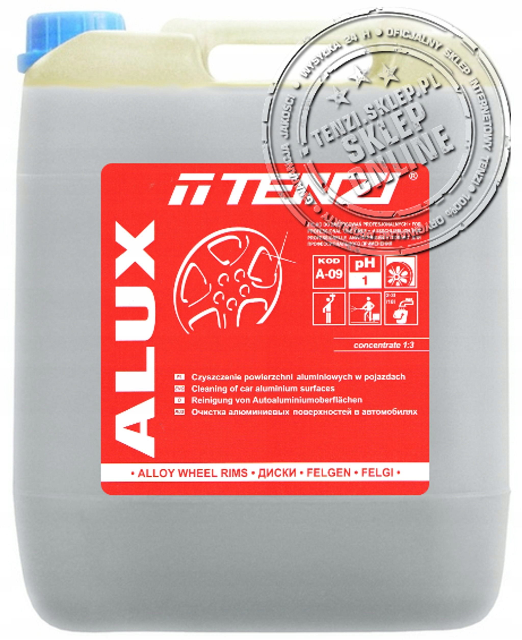 TENZI ALUX 20L DO MYCIA ALUMINIUM