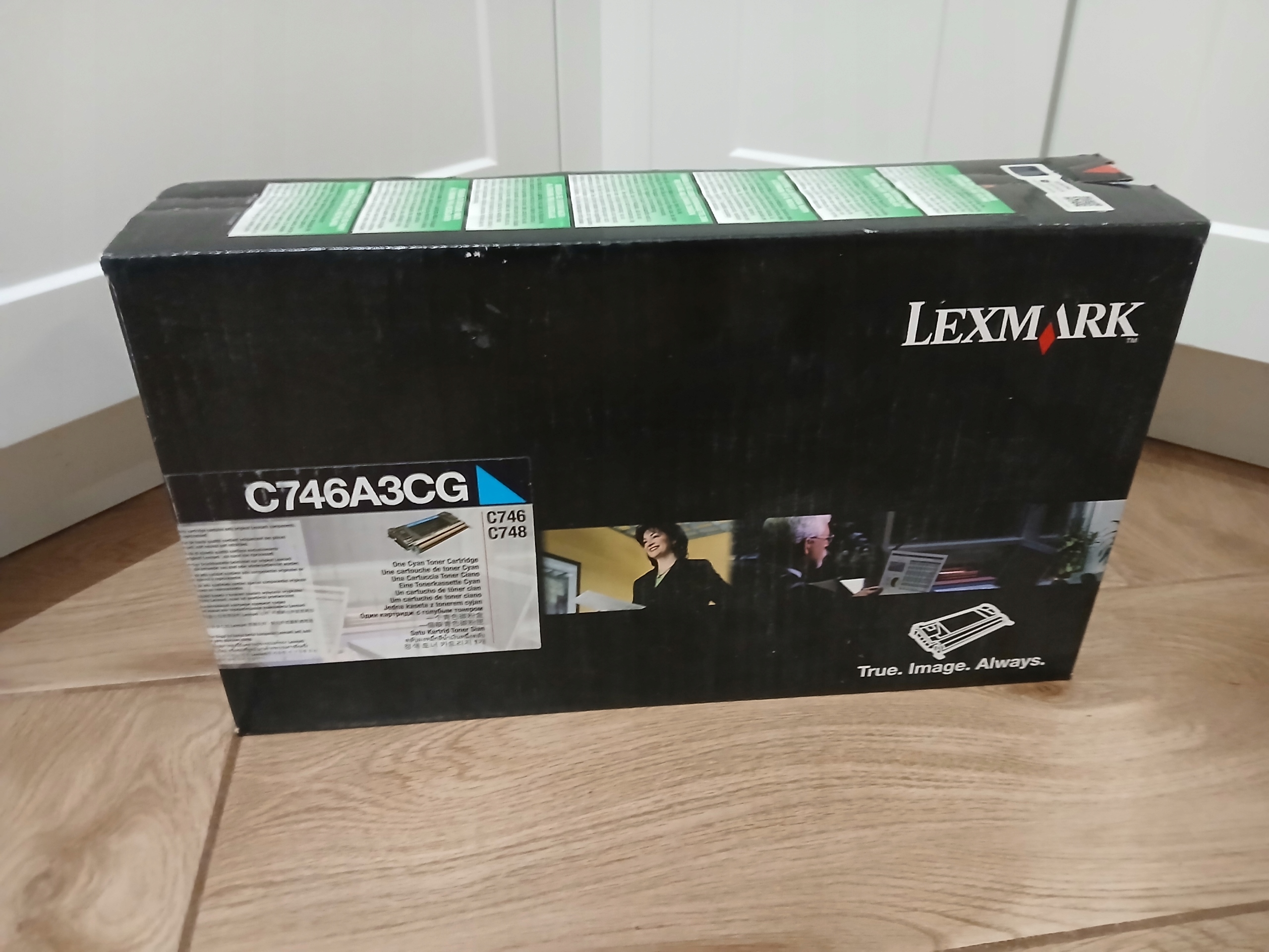 Toner Lexmark C746A3CG Cyan Originál C746 C748