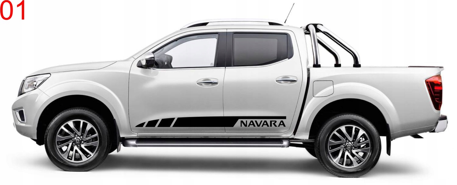 Samolepky Nissan Navara Fólie Dlouholetá 01