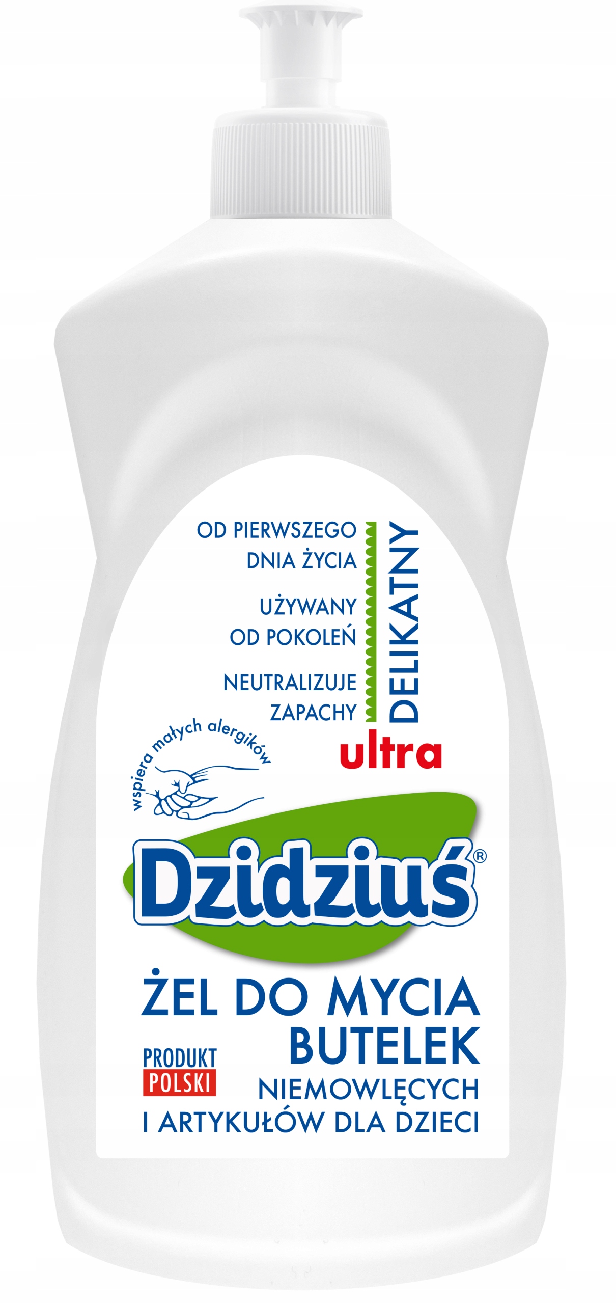 

Dzidziuś Żel Płyn Do Mycia Butelek Smoczków 500 ML