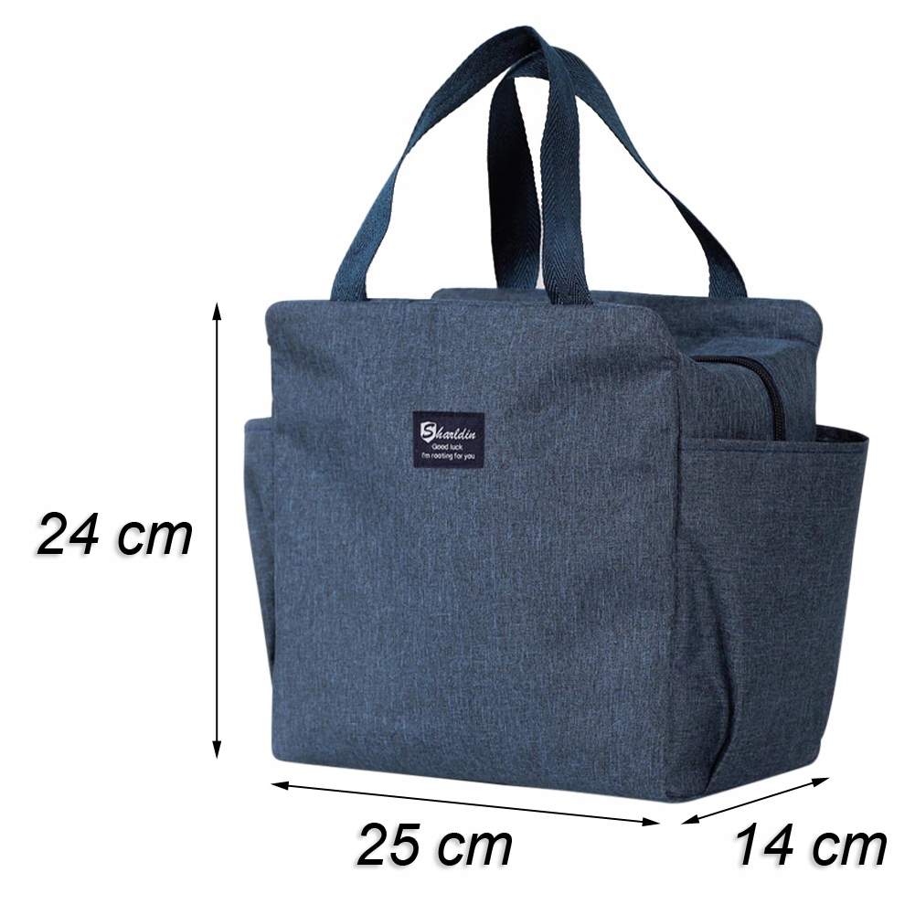 TORBA LUNCH BAG śniadanie obiad do pracy TERMICZNA Model TORBA TERMICZNA ŚNIADANIÓWKA Brivilas