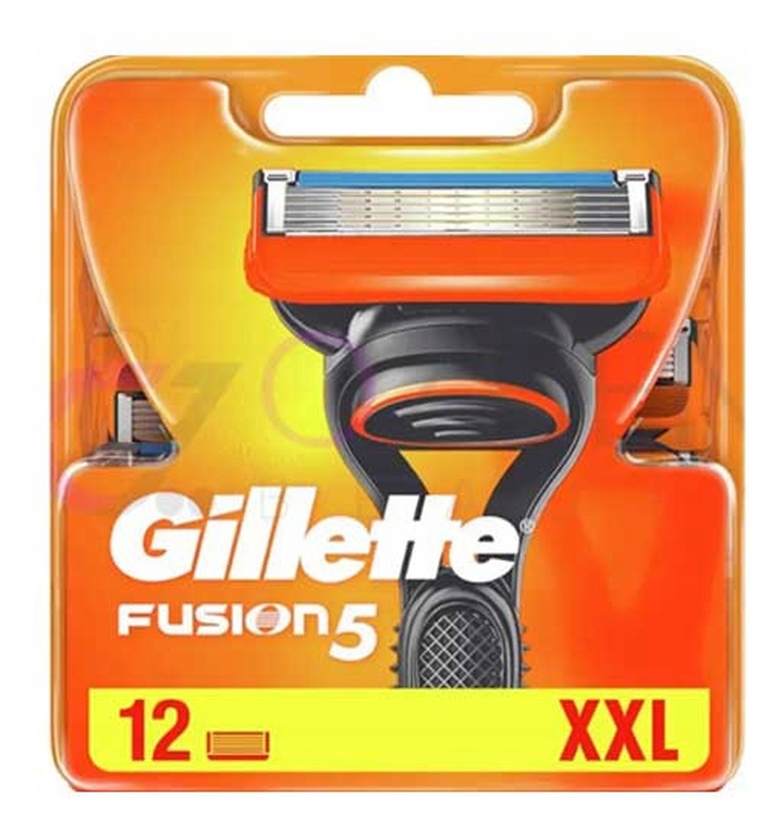 Gillette Fusion 5 Náhradní břity do holicího strojku 12 Ks