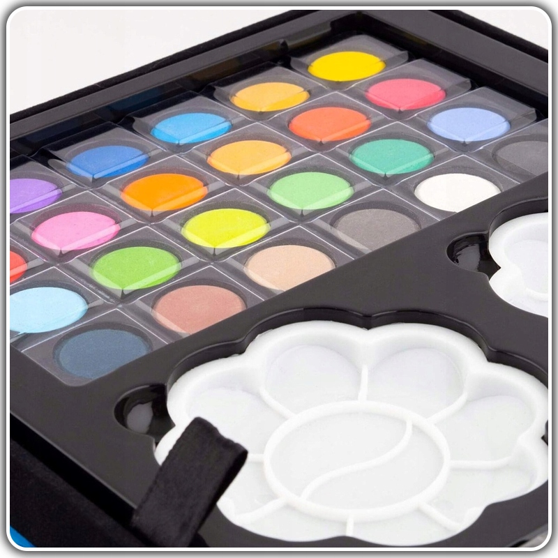 ZESTAW ARTYSTYCZNY DO MALOWANIA DLA DZIECI + WALIZKA MAZAKI KREDKI FARBY Kod producenta FLIX ZESTAW ARTYSTYCZNY DO MALOWANIA