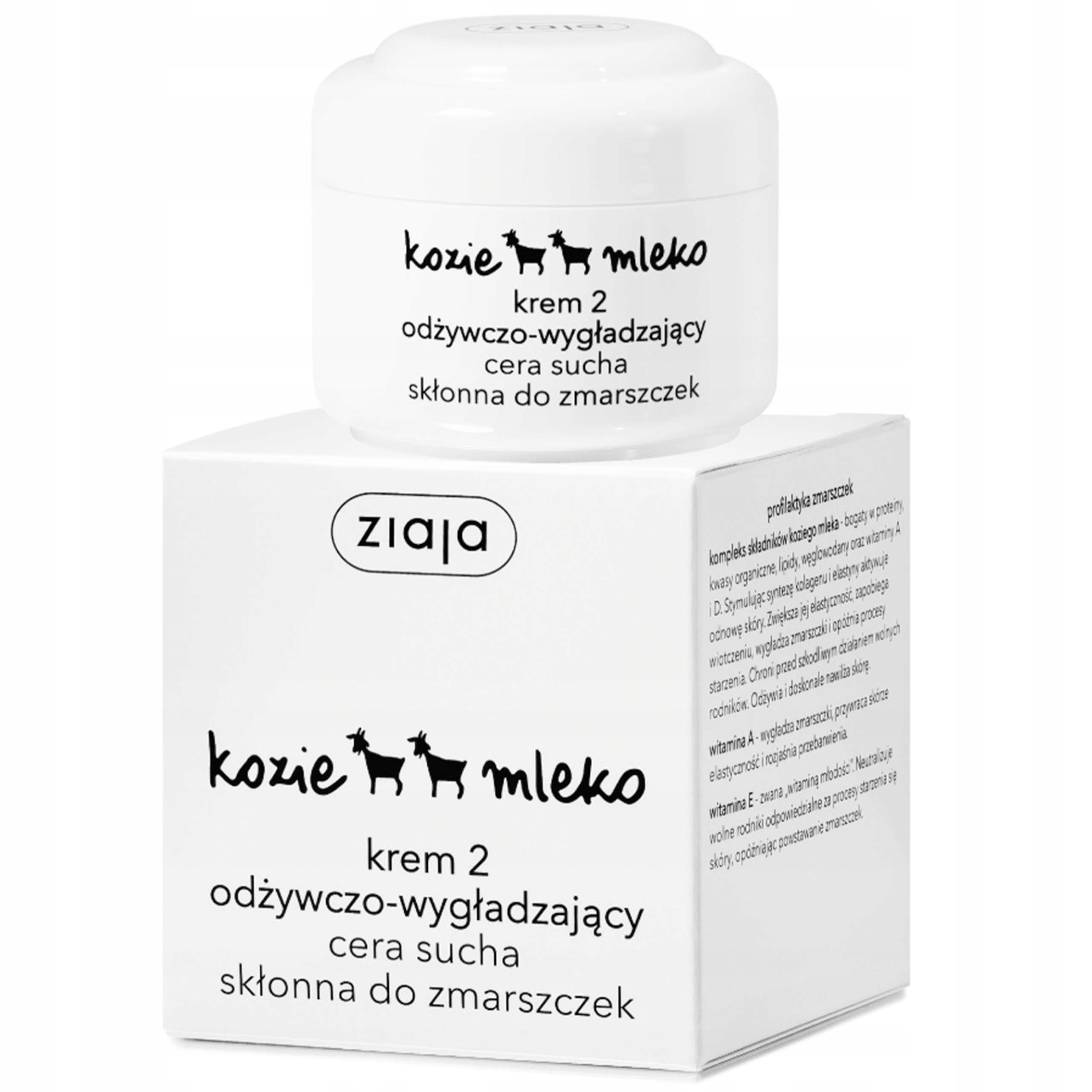 

Ziaja krem 2 kozie mleko odżywczo-wygładzający