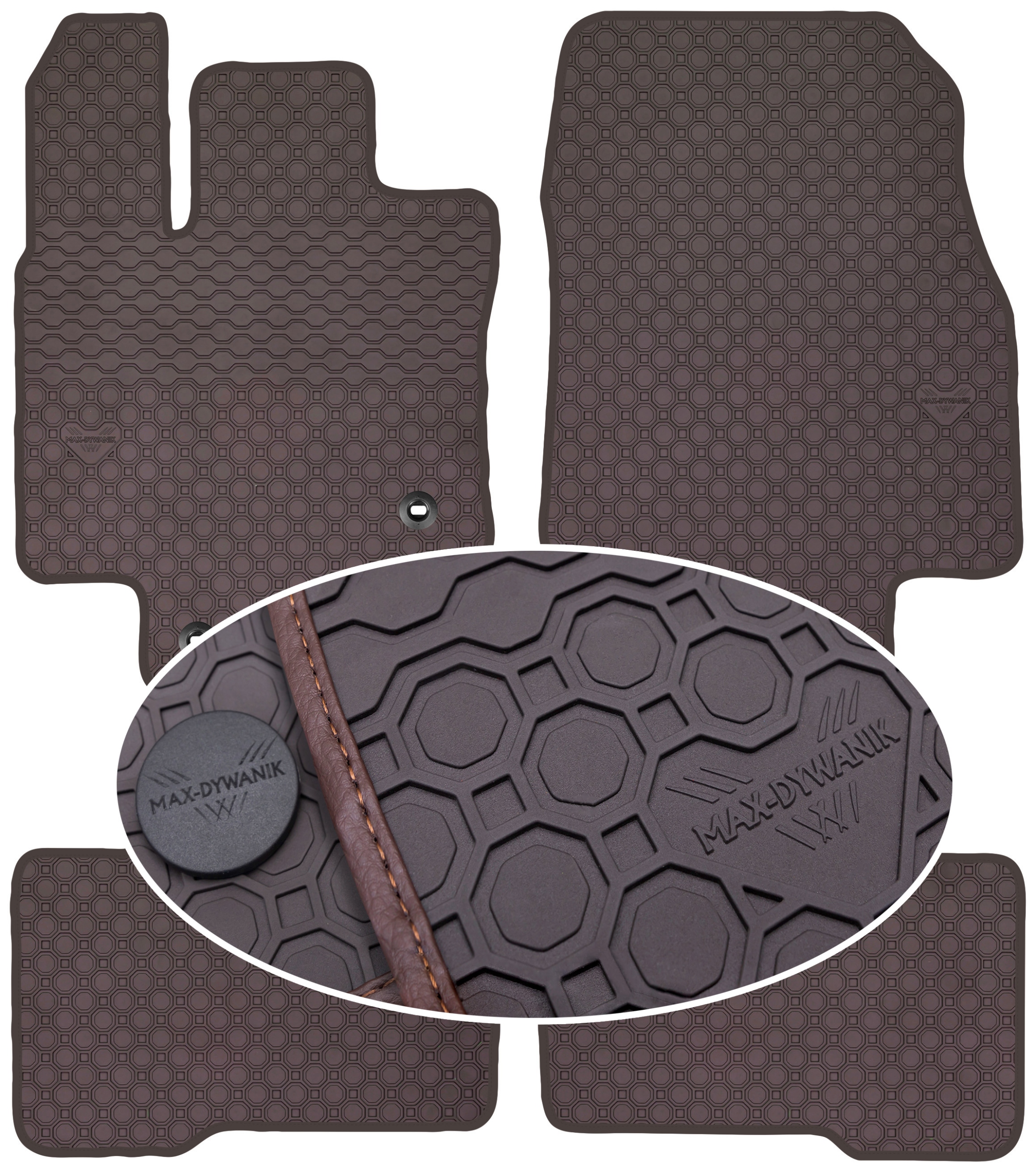 Toyota Highlander IV 2020 Koberce Bronzové