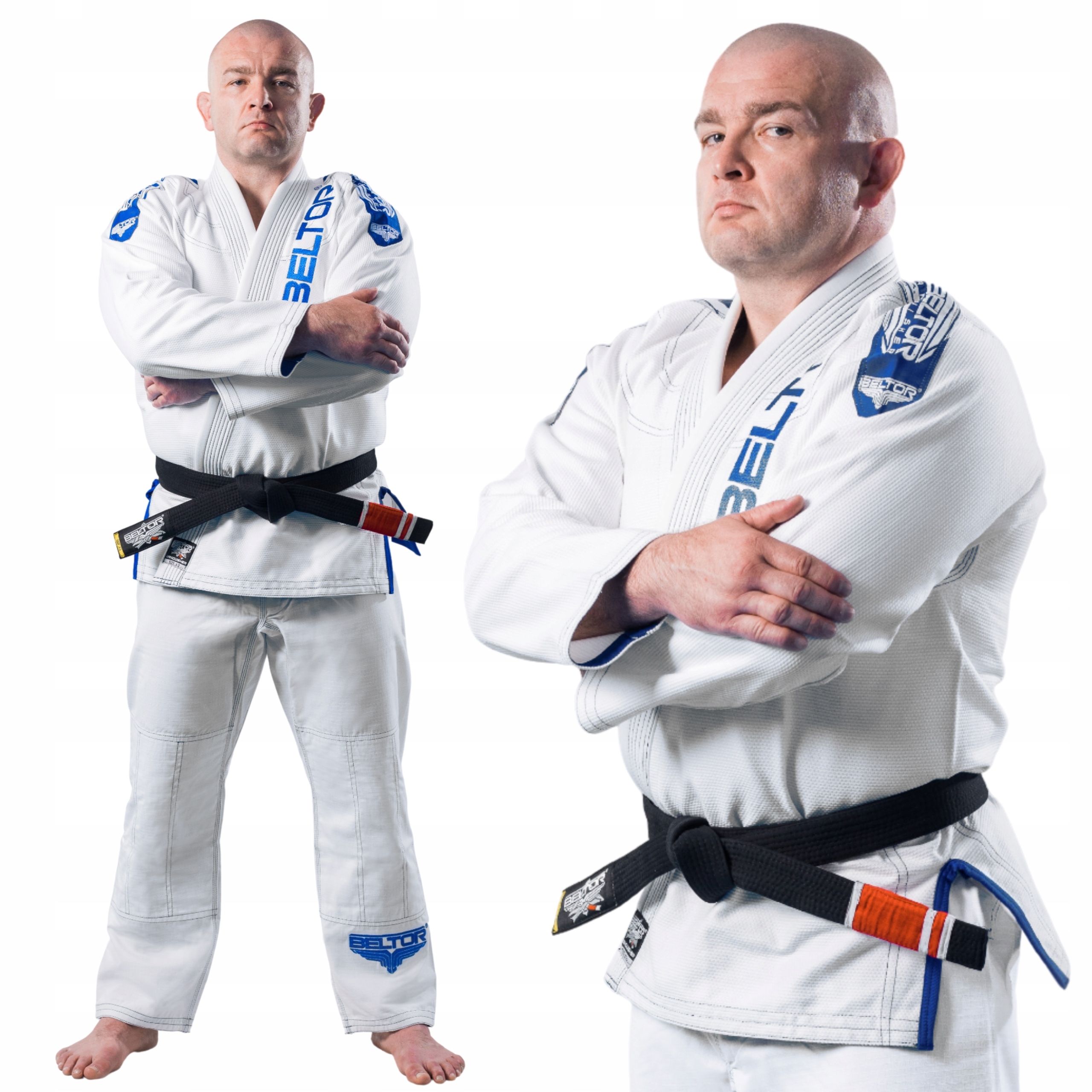 Beltor Kimono Bjj Gi Vanquisher White/blue Biało Niebieskie Rozmiar A4