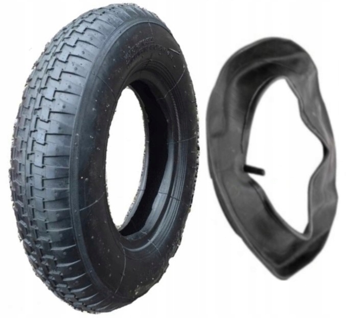 OPONA + DĘTKA DO TACZKI KOŁO 4.00-8 6PR MOCNA