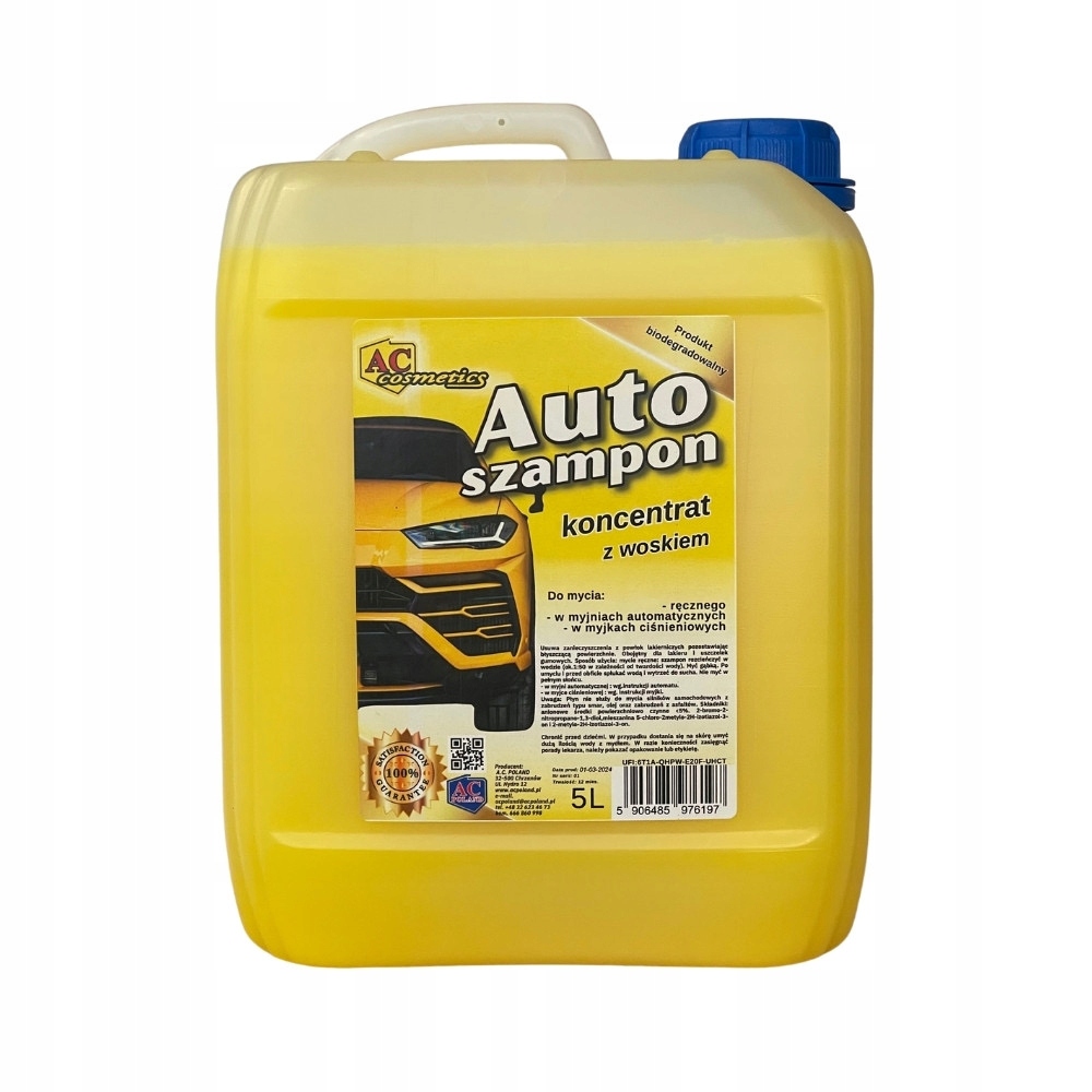 Acpoland Szampon Z Woskiem 5L