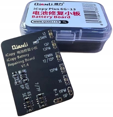 QIANLI iCOPY батарея тестовая плата iPhone 6 - 12