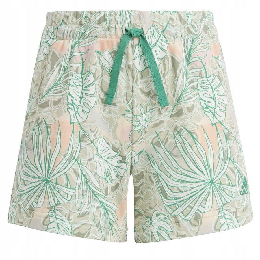 Spodenki adidas Sum Allover Print Short HR5833 Zielony, 140 CM