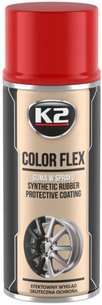 

K2 Color Flex Guma w sprayu czerwony 400ml L343CE