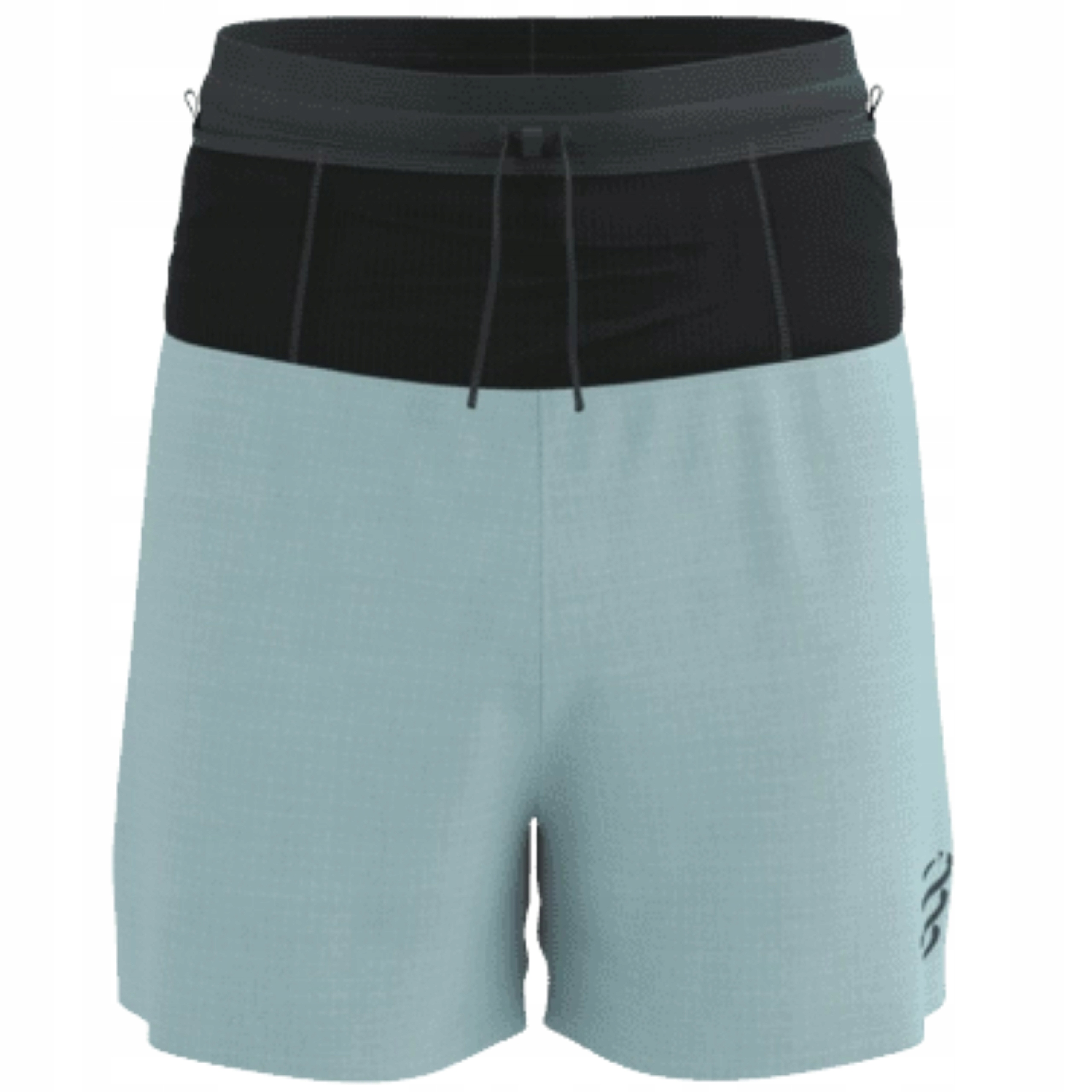 Spodenki Sportowe do Biegania Męskie Compressport Trail 2IN1 Zielone S