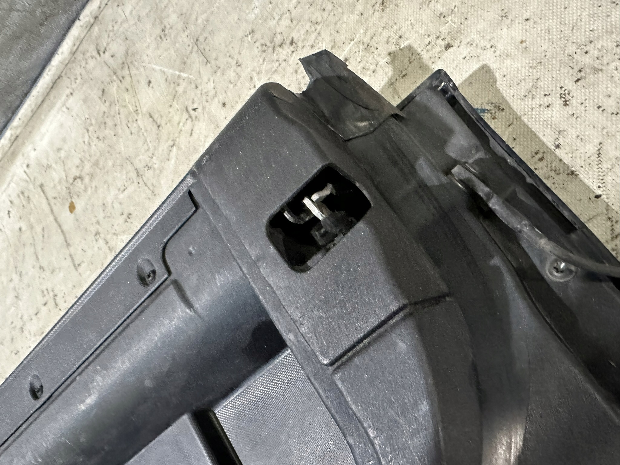 trunk door boot rear part rear lower CITROEN C2 2006R K: EXYB