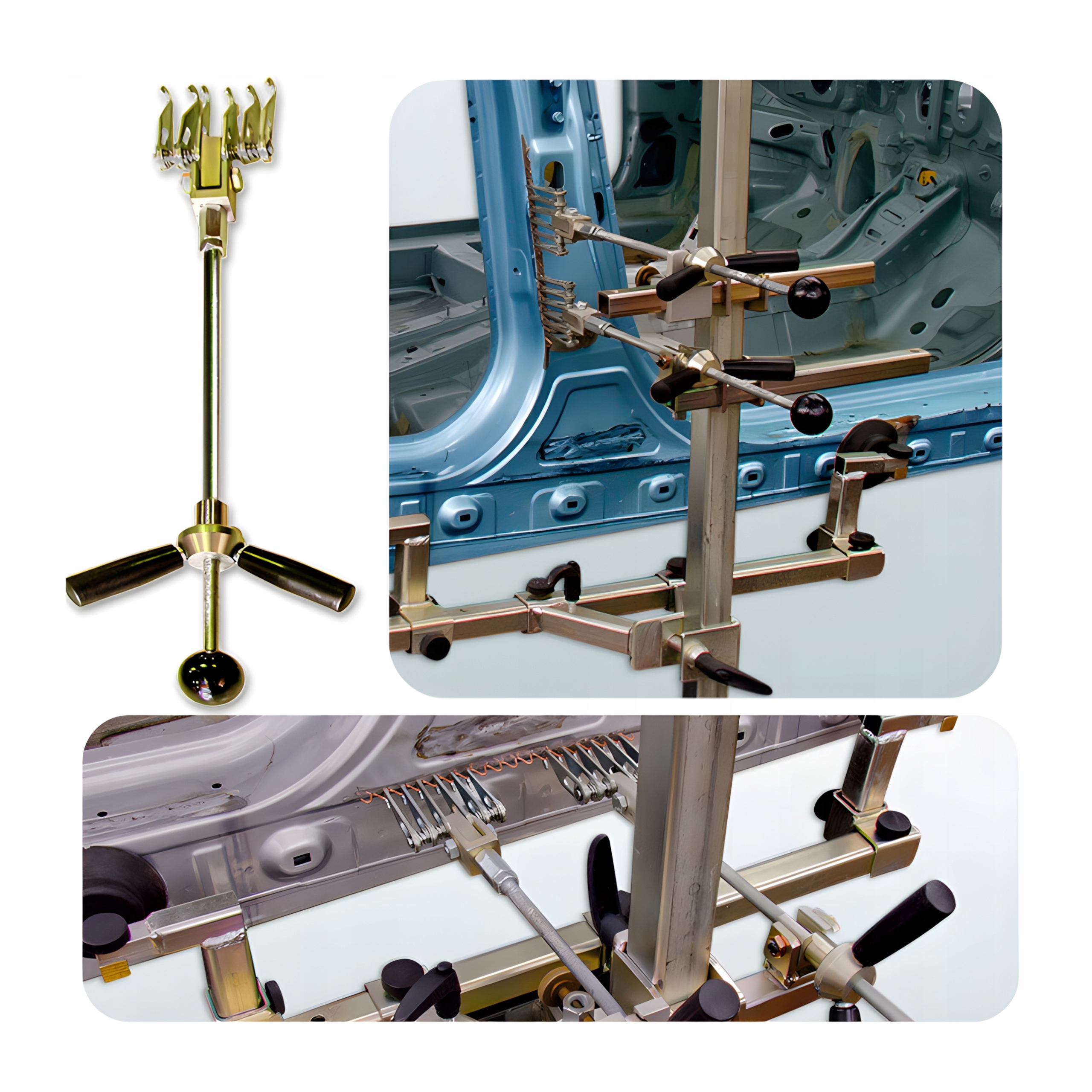 Napínacia skrutka na vyrovnávanie karosérie s pazúrom pre Smartpuller A-11+1