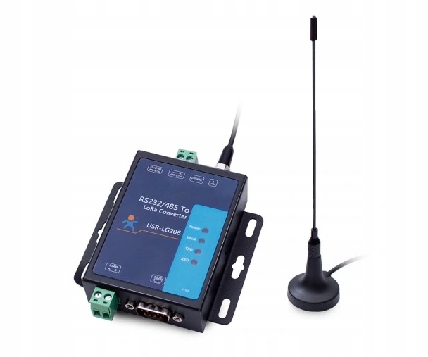 USR-LG206-H-P převodník RS232/RS485 na LoRa 803-930 MHz