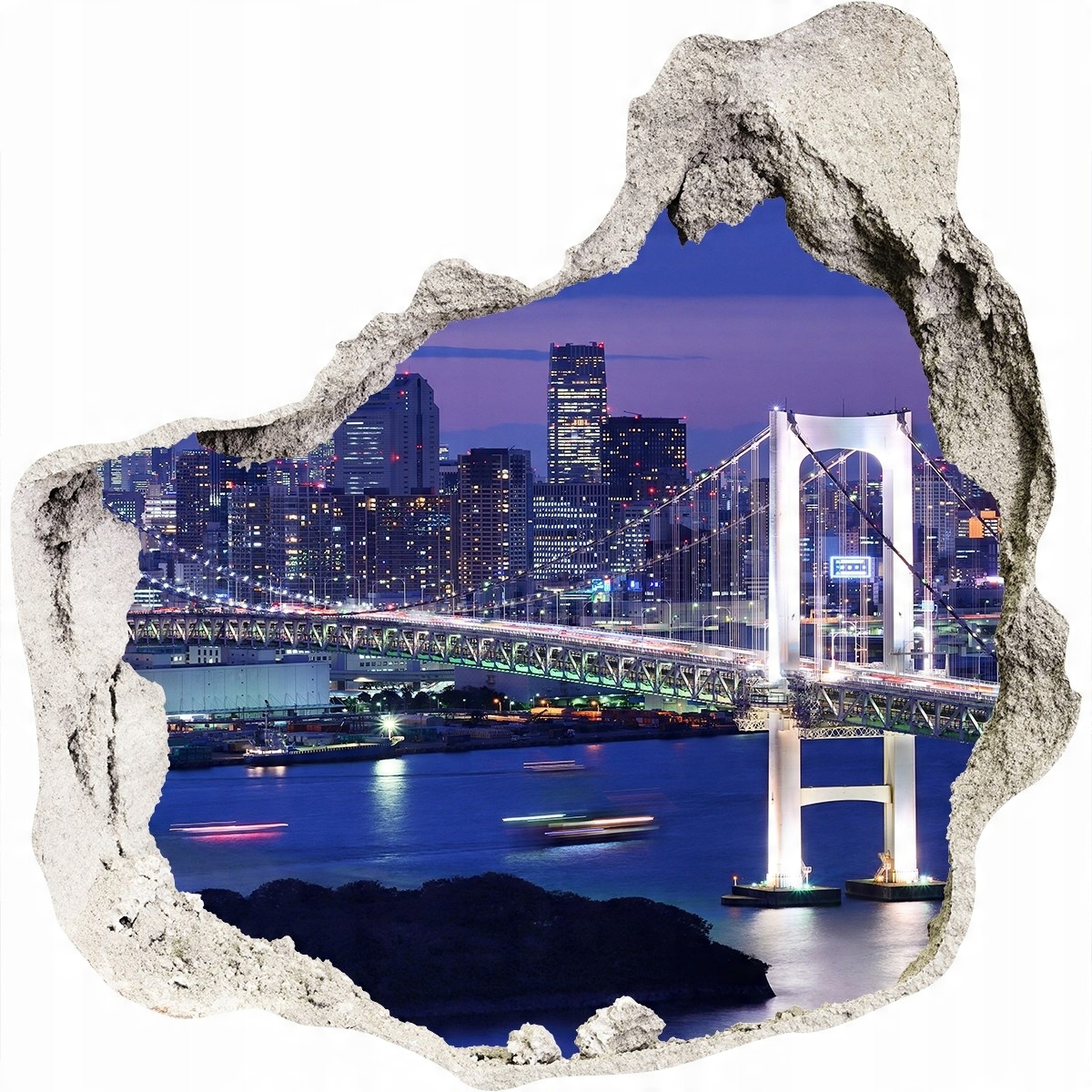 

Fototapeta dziura ścienna 3d Most w Tokio 125x125