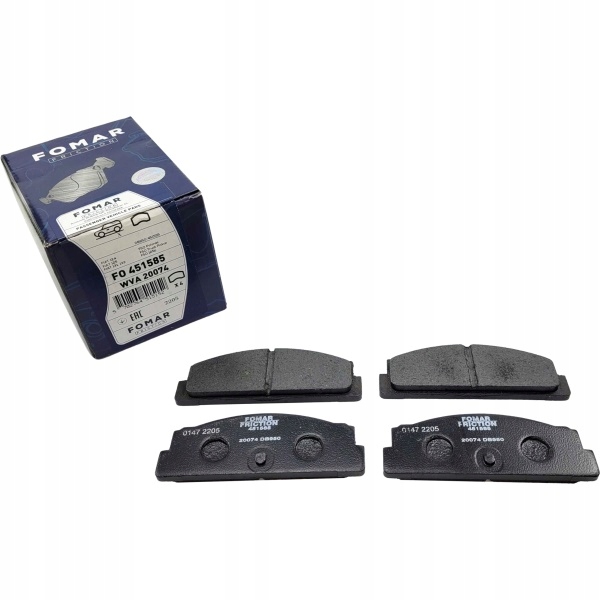 

Klocki Hamulcowe Tył Fiat 125P Fso Polonez 10mm