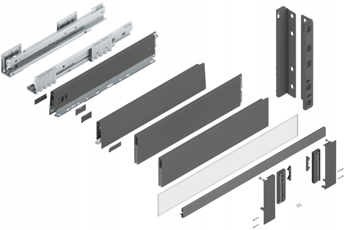 Blum Šuplík Merivobox 450 Vysoká vnitřní E Antr