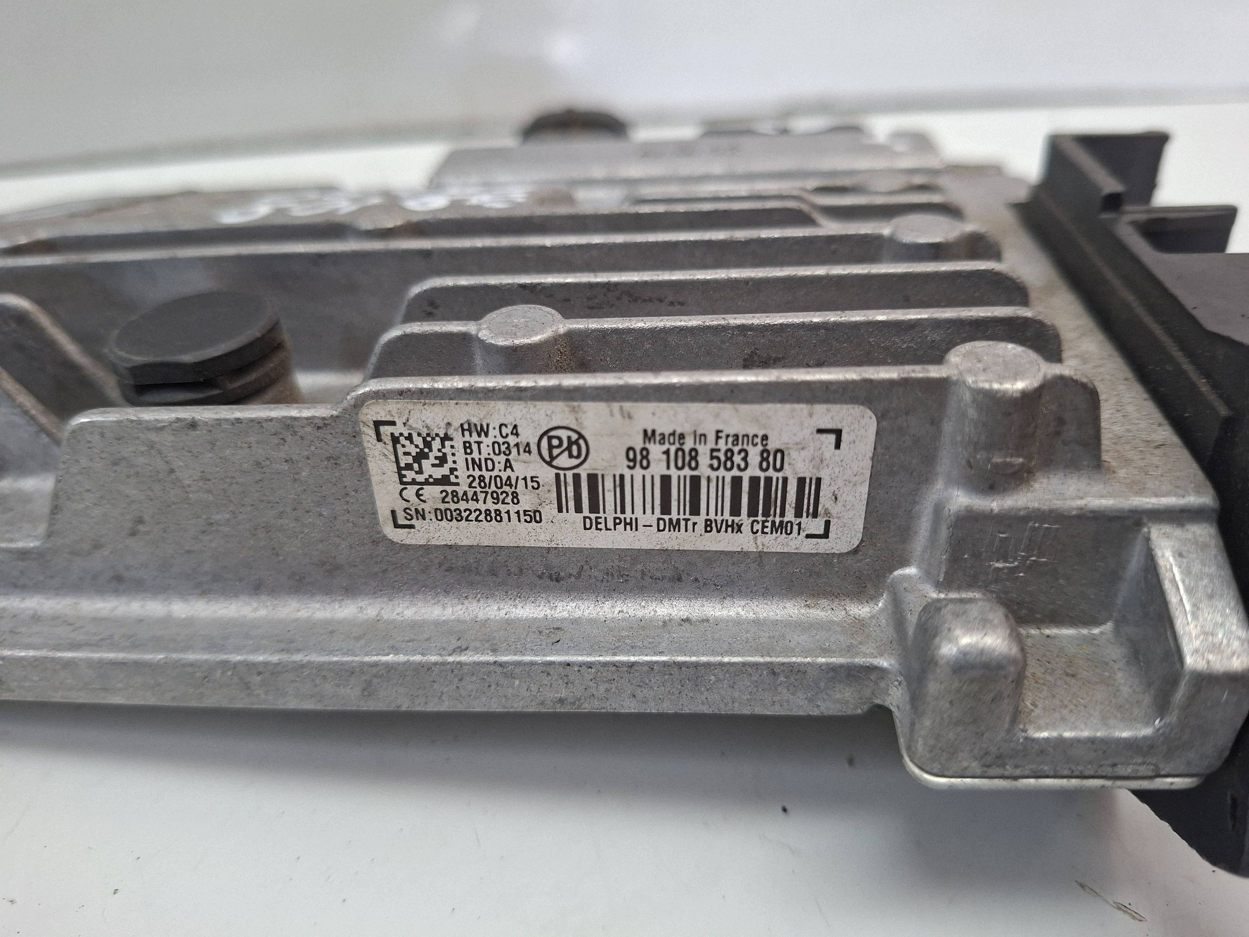 control unit START STOP 9810858380 CITROEN PEUGEOT