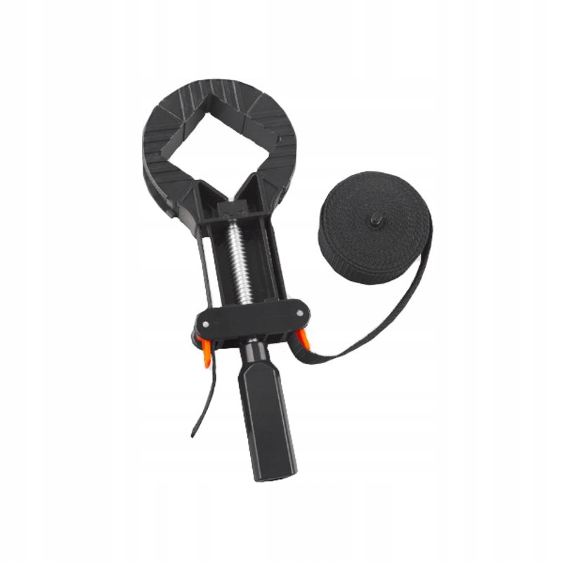 ЗАЖИМ СТОЛЯРНЫЙ ЛЕНТОЧНЫЙ МОНТАЖНЫЙ УГЛОВОЙ ДЛЯ РАМ 4М