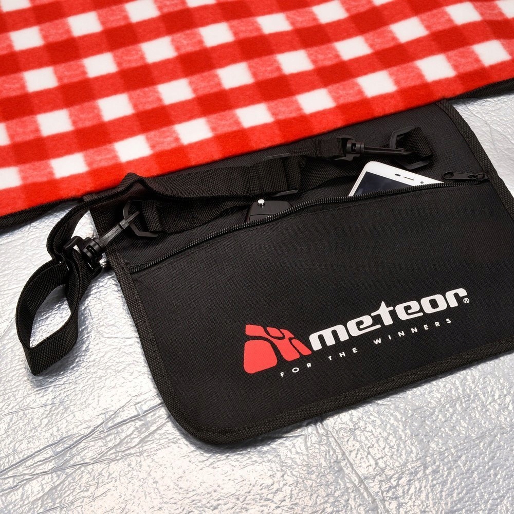 Koc piknikowy plażowy składany z kieszonką 2XL 200x200 Meteor Rodzaj koc