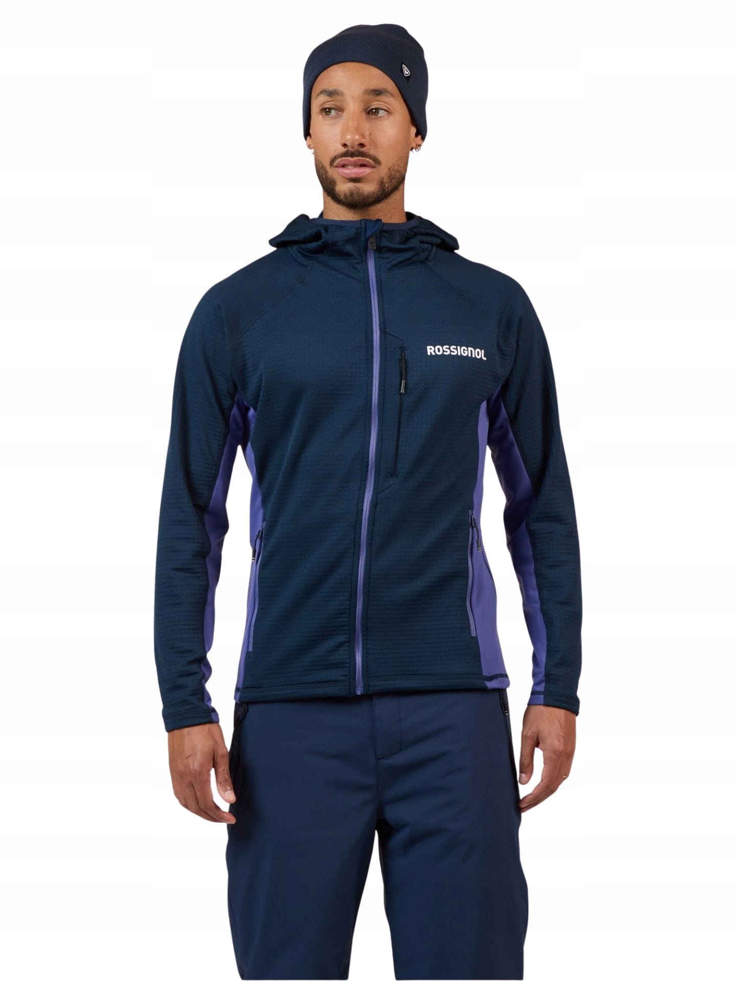 Mikina Rossignol Blackside Fzh Fleece Dark Navy XL
