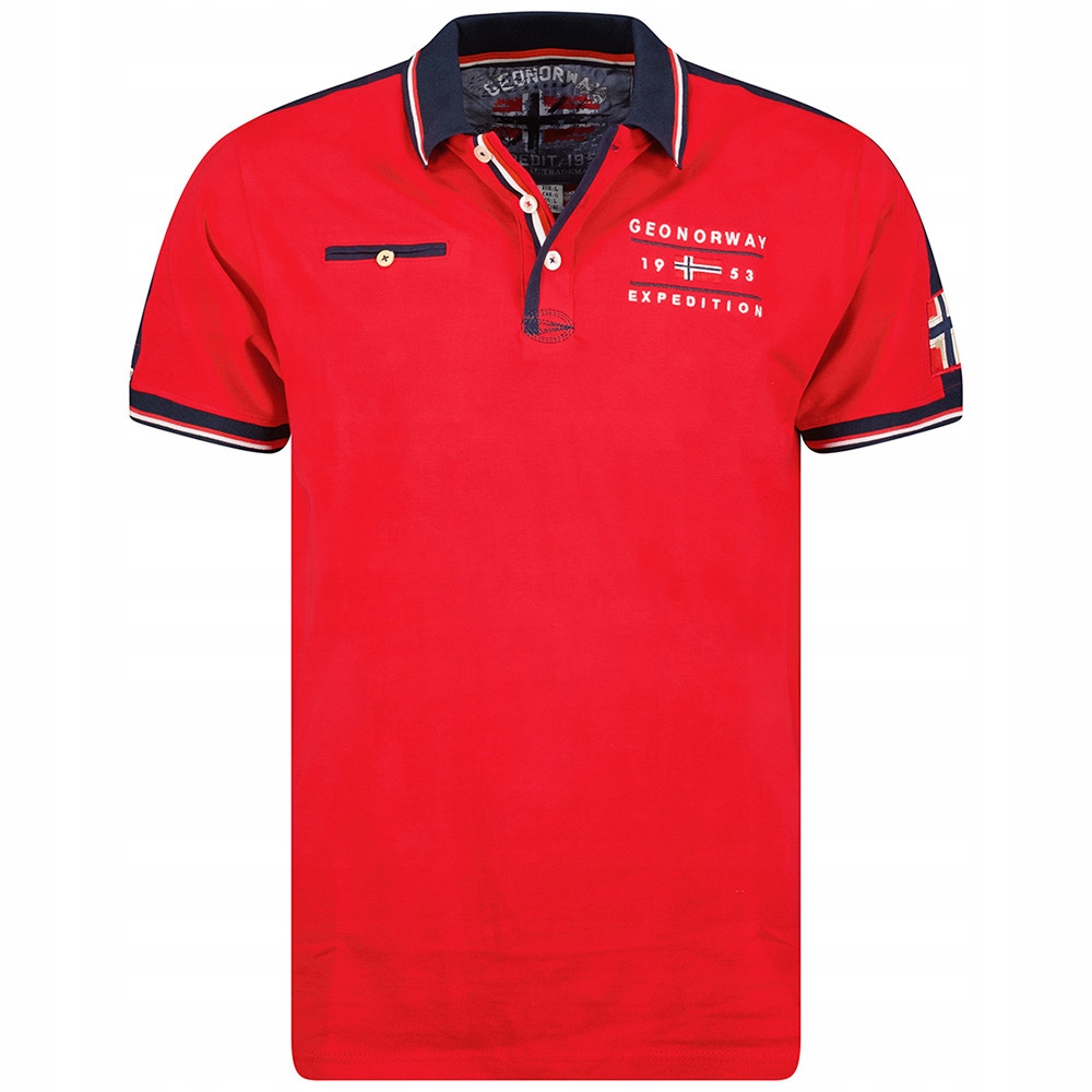 Geographical Norway polokošile pánská Kezolo Men M červená