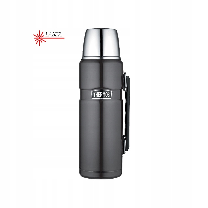 Termoska na nápoje s držadlem Thermos šedá 1,2l