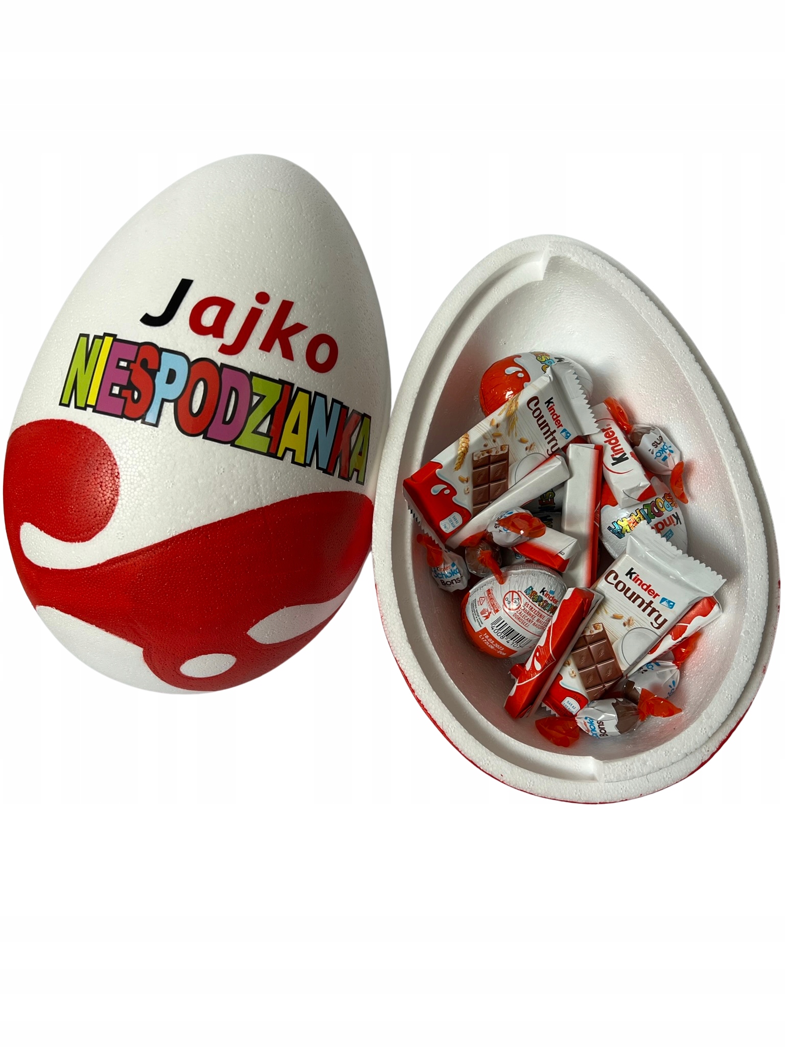 Levně Vajíčko s překvapením se sladkostmi Kinder XXL