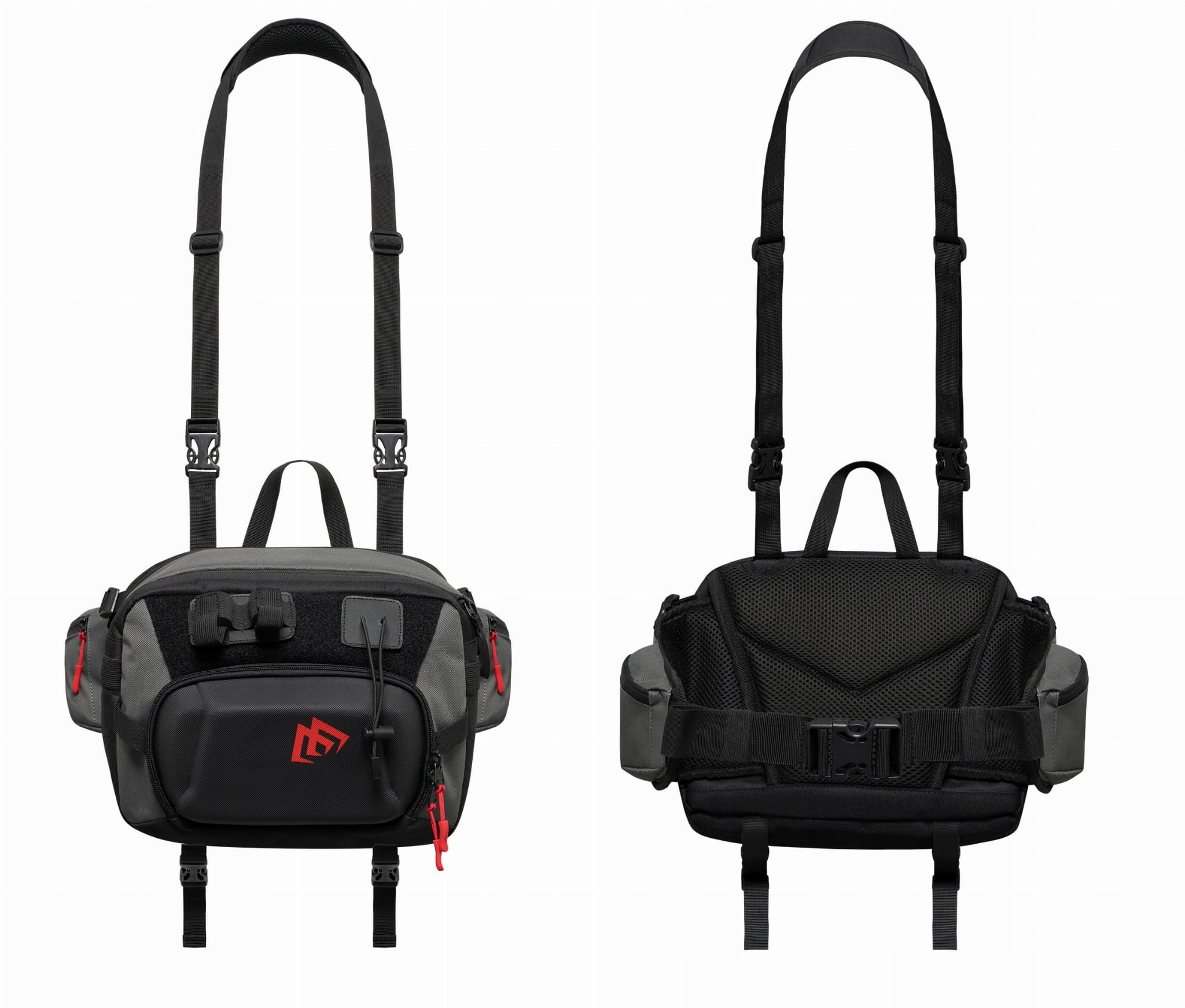 Mikado Duży Usztywniany Pas Biodrowy Wędkarski Hip Pack