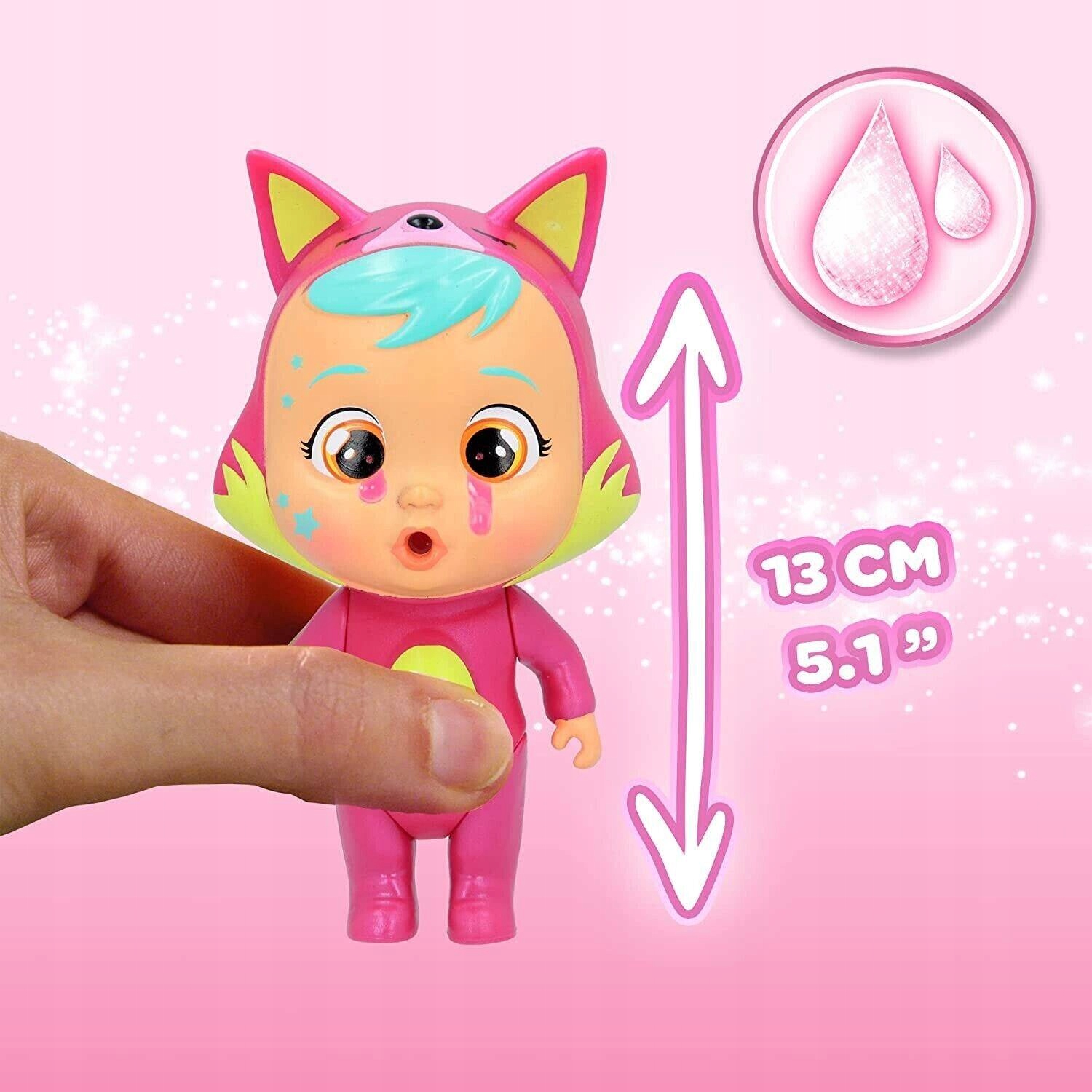 LALKA CRY BABIES MAGIC TEARS EDYCJA RÓŻOWA 81550 Marka TM Toys