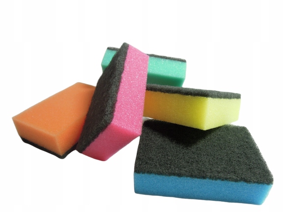 

Gąbki, zmywaki do naczyń, seria Dobry Wybór, 5 szt