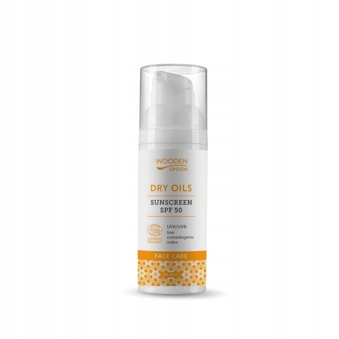 Rozjasňující krém s minerálním filtrem na obličej SPF50 Wooden Spoon 50 ml