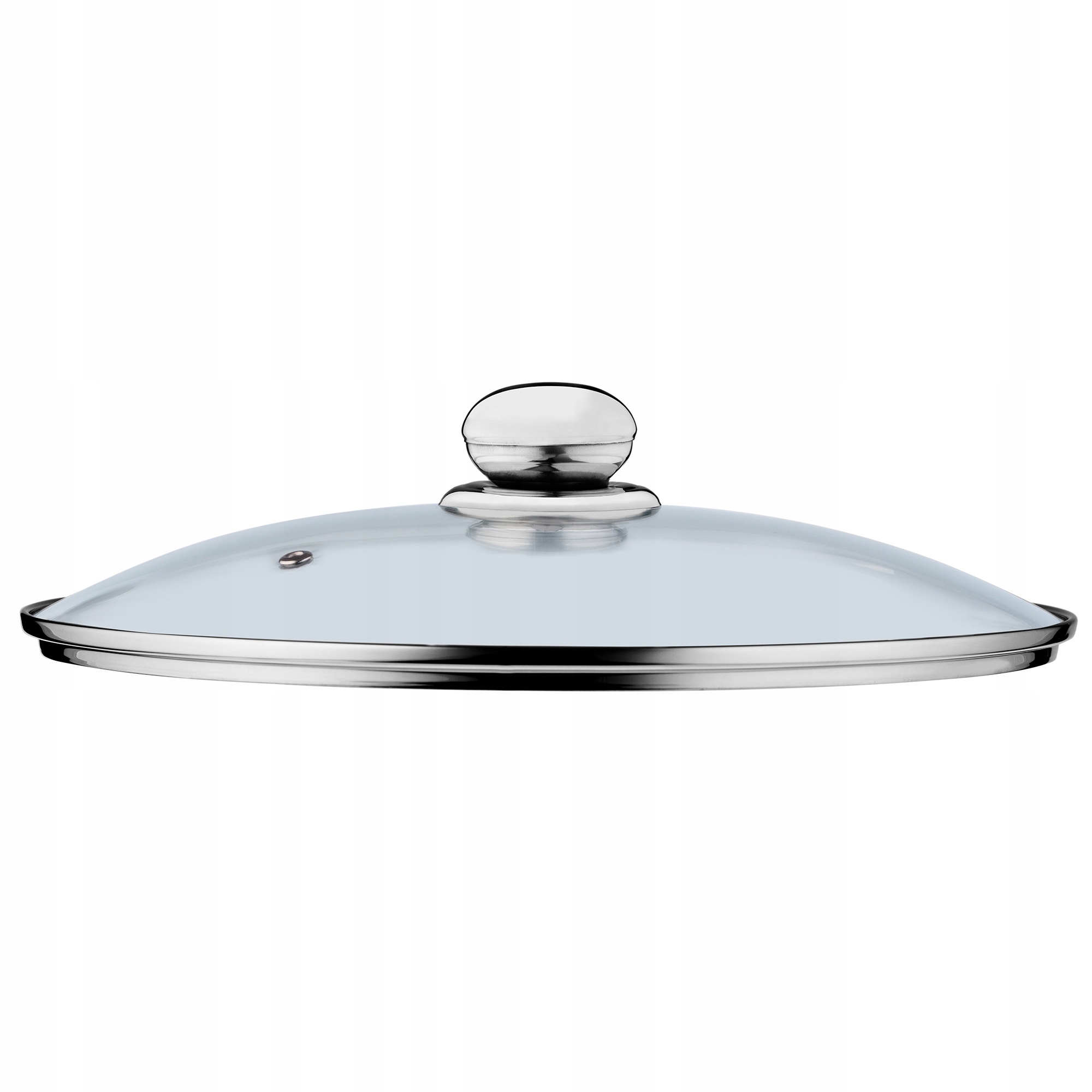 SZKLANA POKRYWKA POKRYWA 28cm GARNKA PATELNI UNIWERSALNA ŻAROODPORNA Materiał szkło