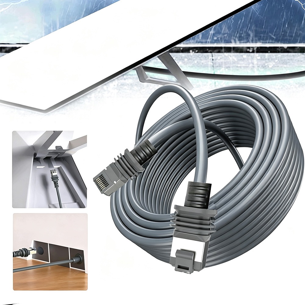 Ethernetový kabel pro Starlink Standard Gen3 V3 Cat6 1200Mbps, délka 23m