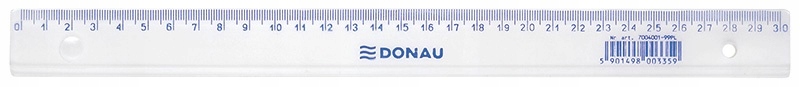 

Linijka Donau 30cm transparentna