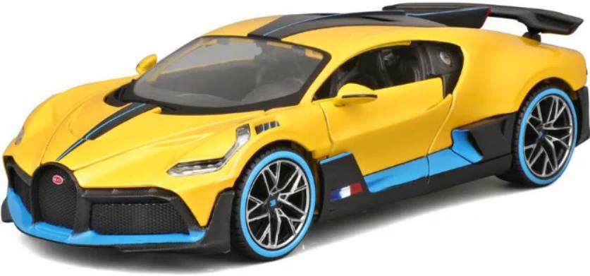 Bugatti Divo žlutá 1:24 model Maisto 31526
