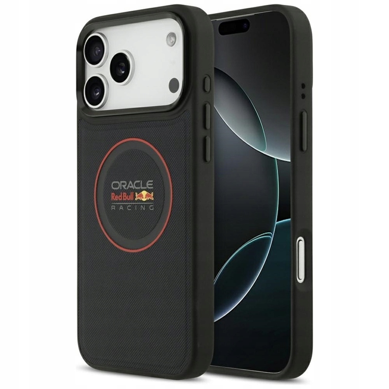 Pouzdro Pro Iphone 17 Pro Max Magsafe Red Bull Originální Kožené, Tmavě Modré