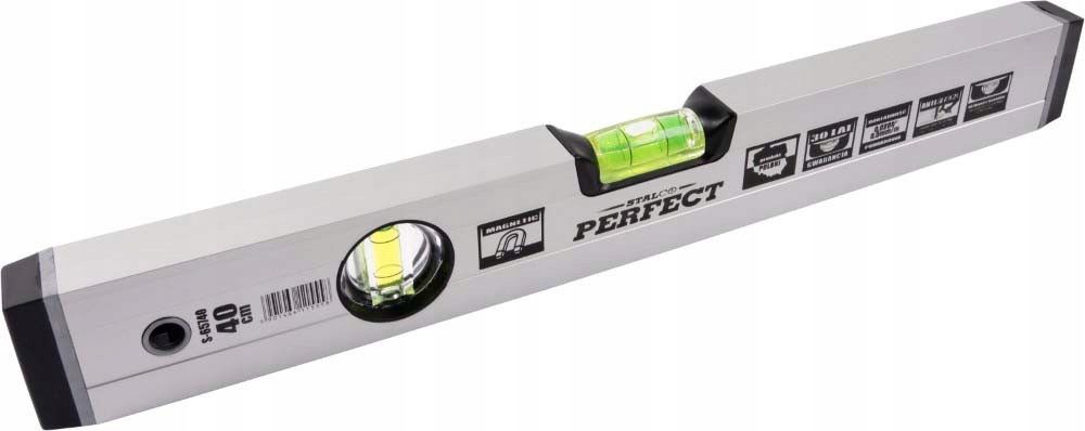 Vodováha Stalco S-65742 hliníková anodovaná s magnetem 60cm Perfect