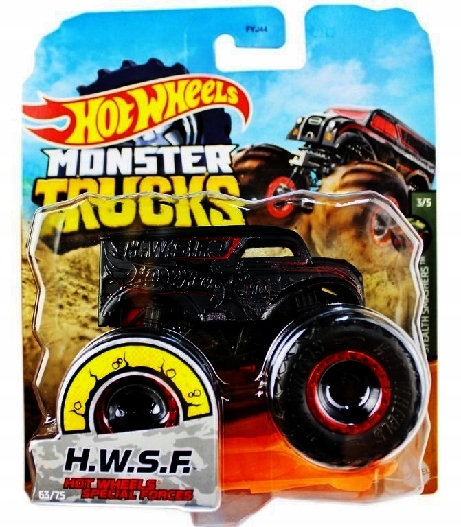 

H.w.s.f. Special Forces Auta 1:64 Monster Trucks