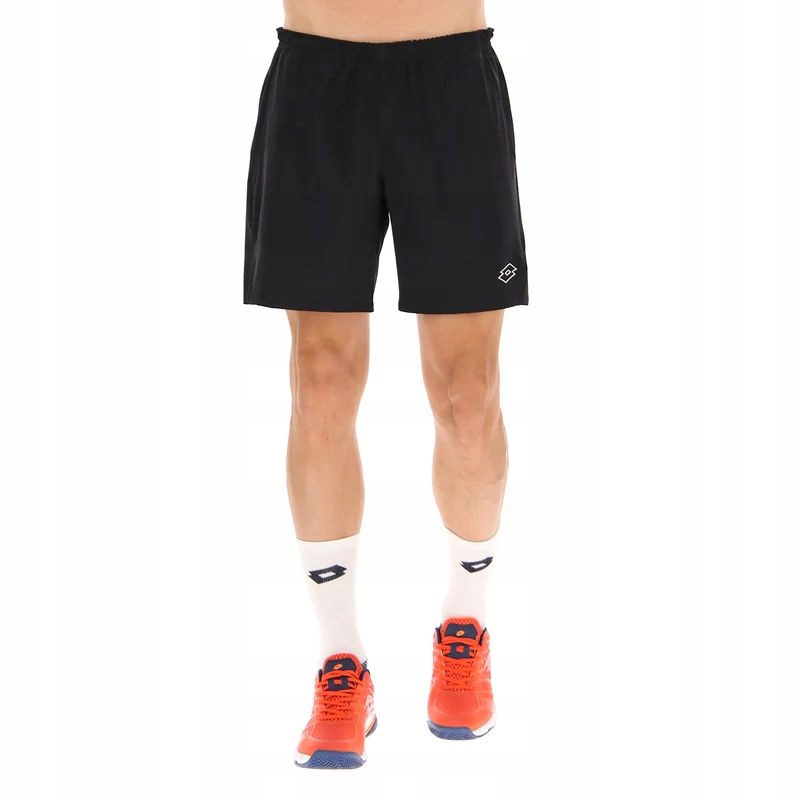 Spodenki Tenisowe Męskie Lotto Tech I Short 7 Men All Black L