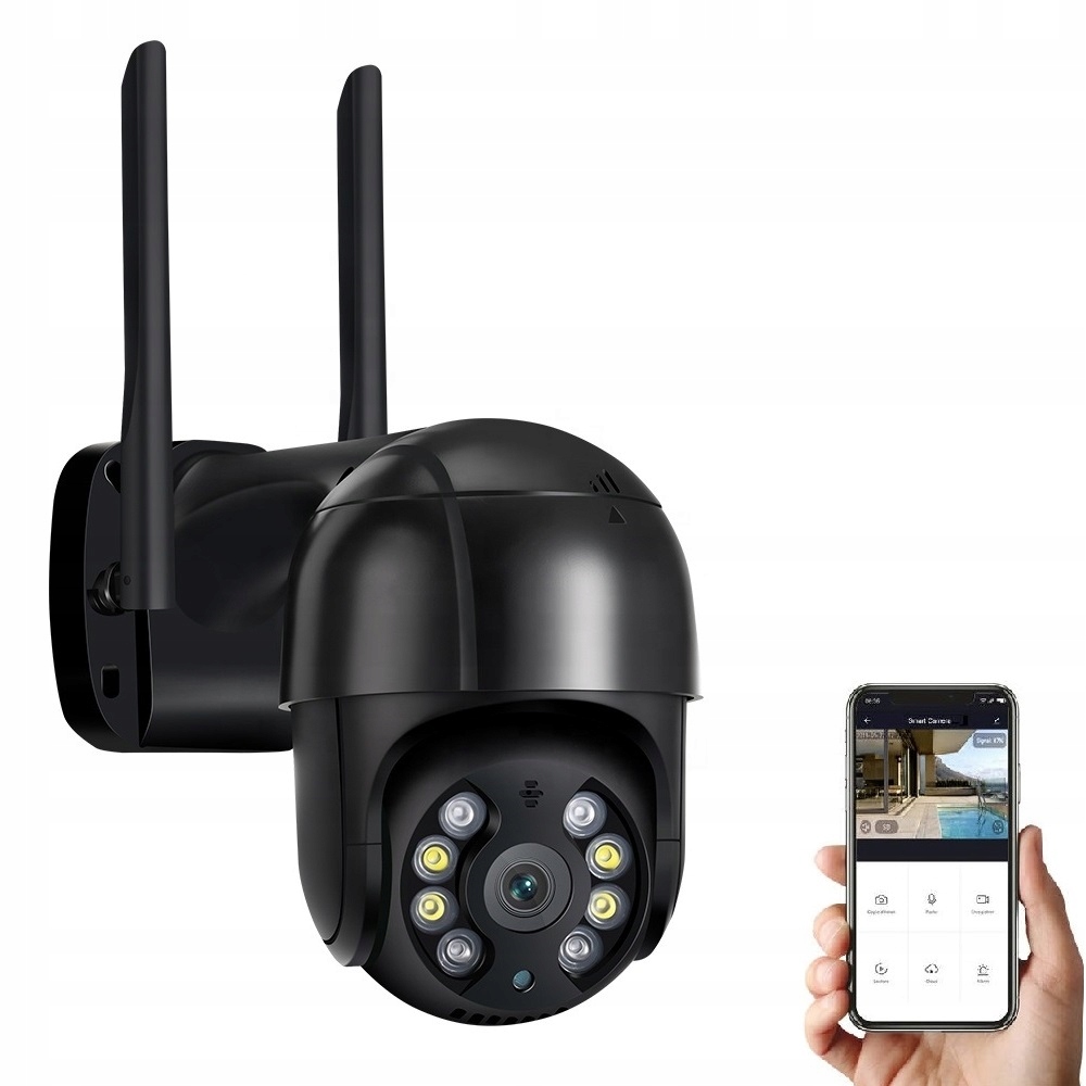 БЕСПРОВОДНАЯ ВРАЩАЮЩАЯСЯ КАМЕРА DIGICAM 2.0 WIFI 8MP