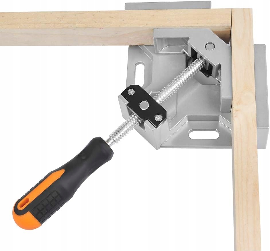 ŚCISK STOLARSKI KĄTOWY ZACISK IMADŁO NAROŻNE KĄT 90 MONTAŻOWY METAL UCHWYT Kod producenta Zacisk stolarski kątowy O321