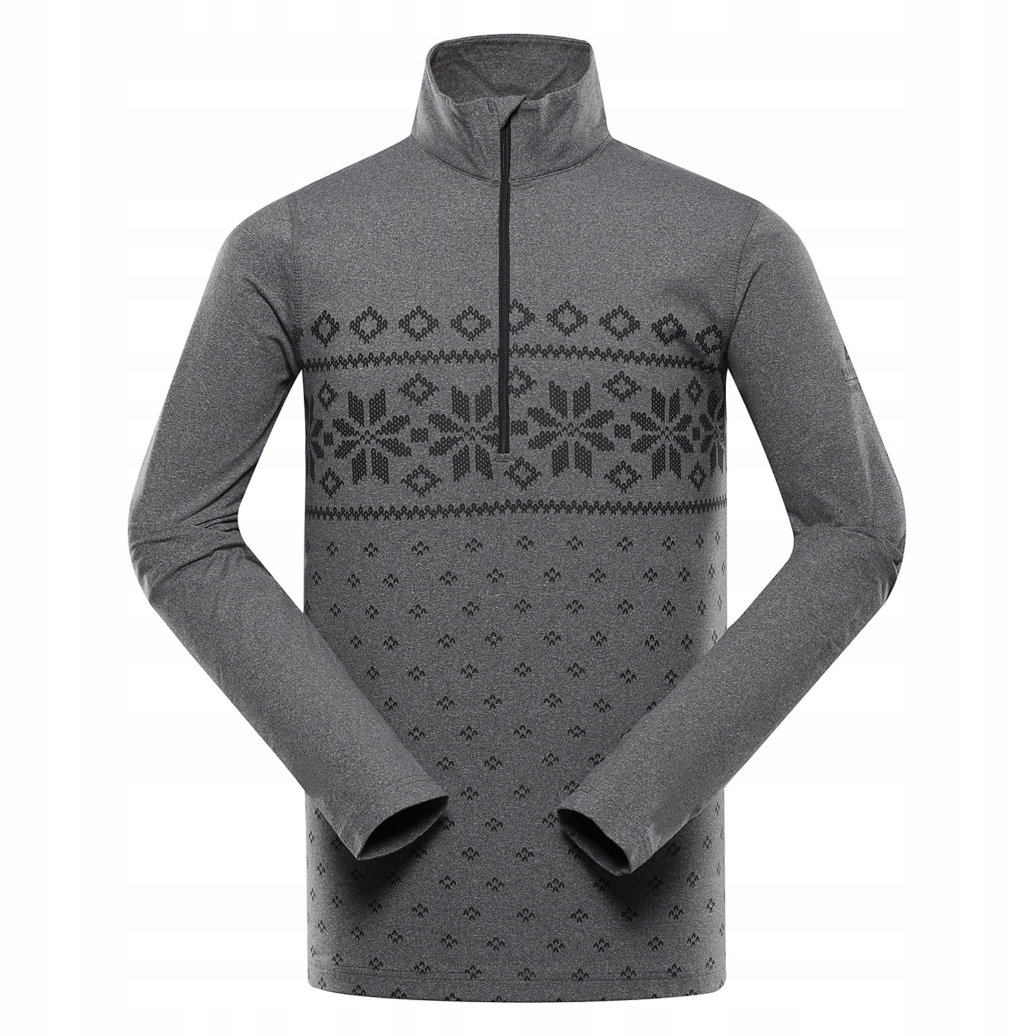 Alpine Pro Męska bluza szybkoschnąca Stans k.szary r.XXL