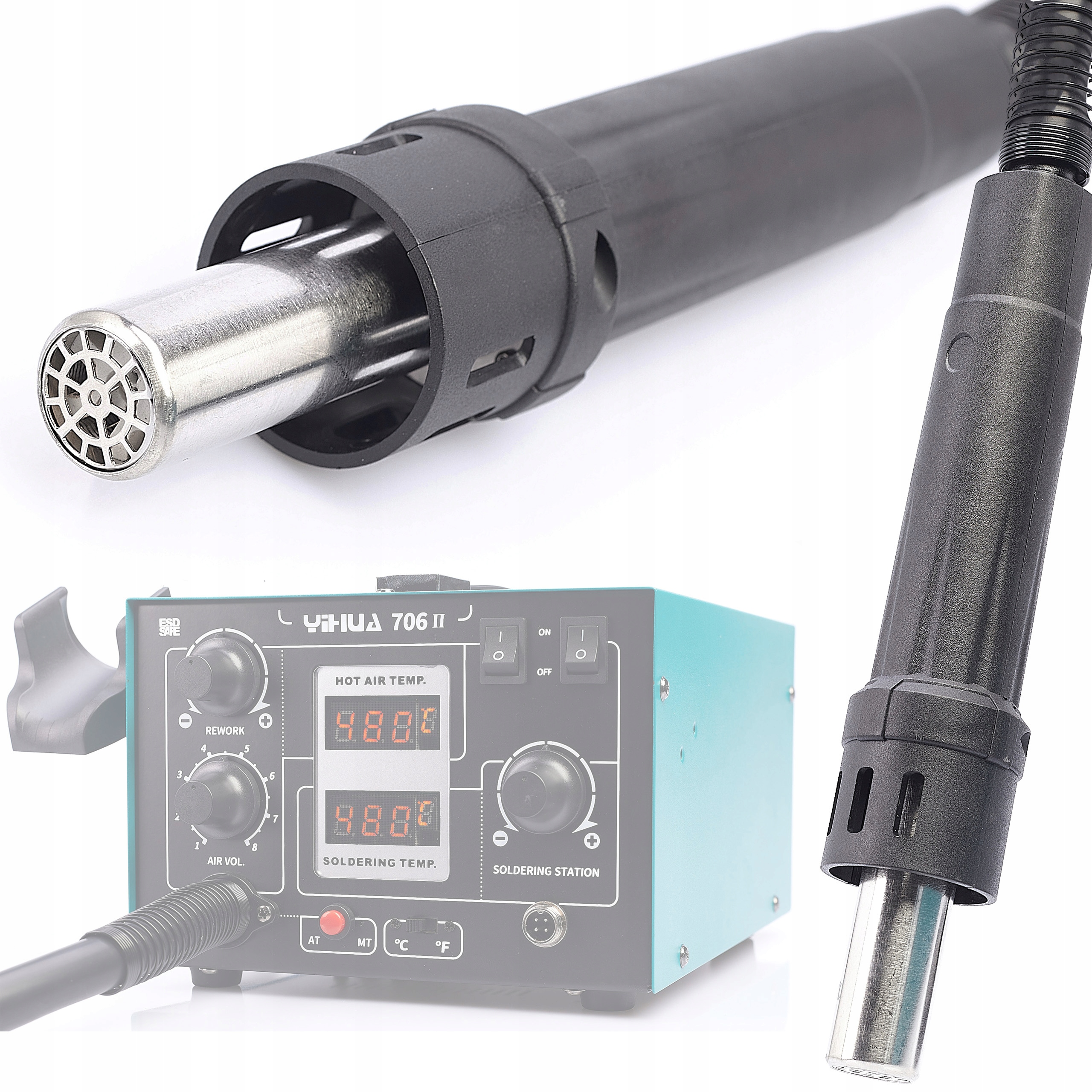 Horkovzdušná Baňka Q208F Pro Stanici Yihua 706 II Techrebal