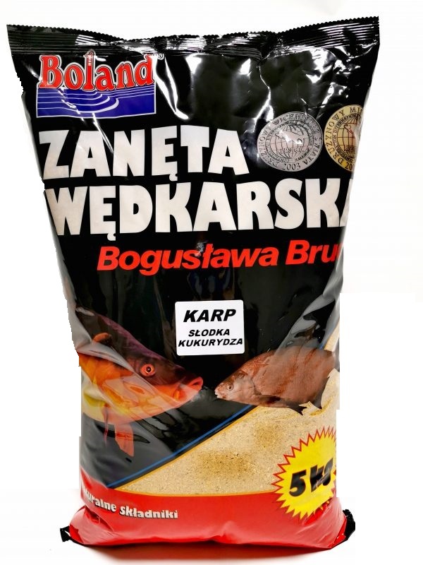 Zanęta Karp Słodka Kukurydza 5kg Boland Bruda