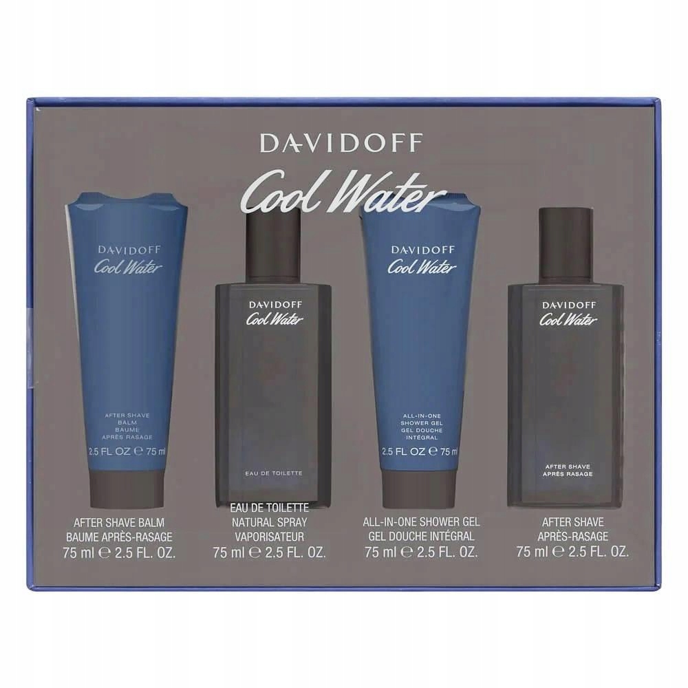 Sada Davidoff Cool Water Men Edt 75 Ml After Shave 75 Ml After Shave Ba