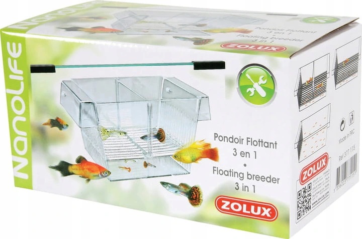 

Zolux Kotnik Dla Ryb Duży Zawieszany 3IN1