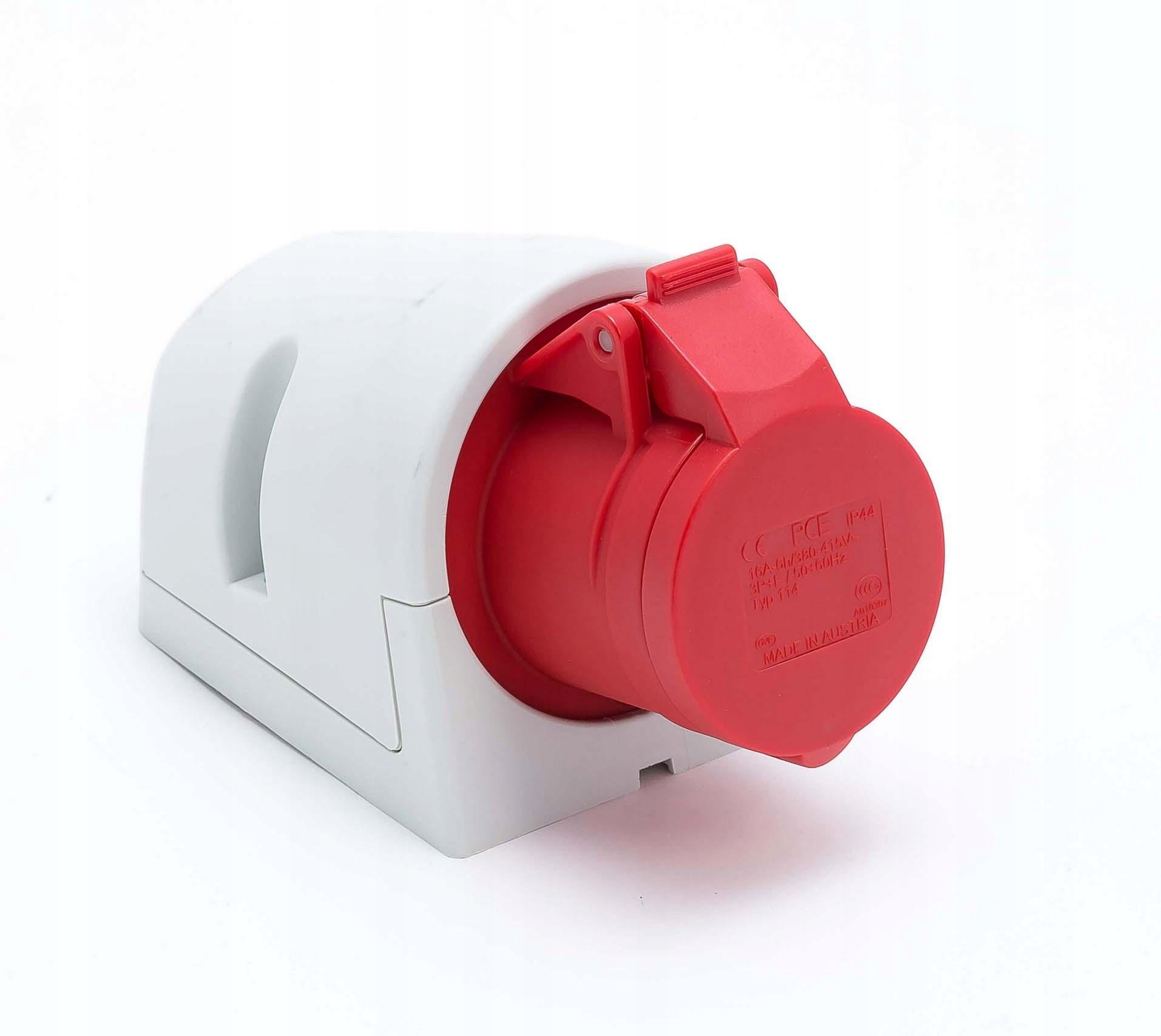 

Gniazdo siłowe stałe 16A 5P 400V Ac IP44 115-6 Pce